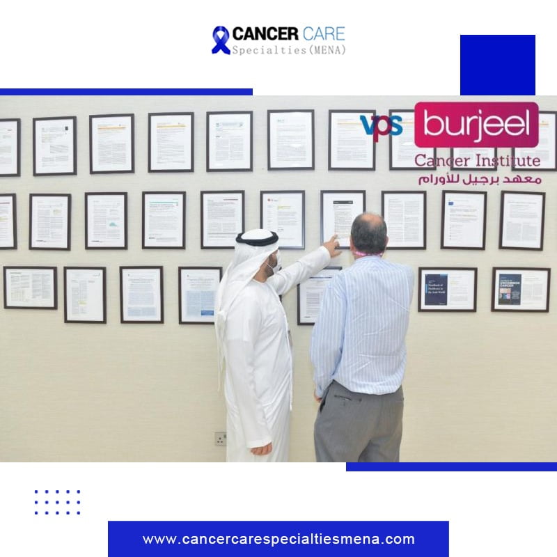 بتحسين علاج السرطان في دولة الامارات عن طريق الابحاث الطبية والتعاون الدولي